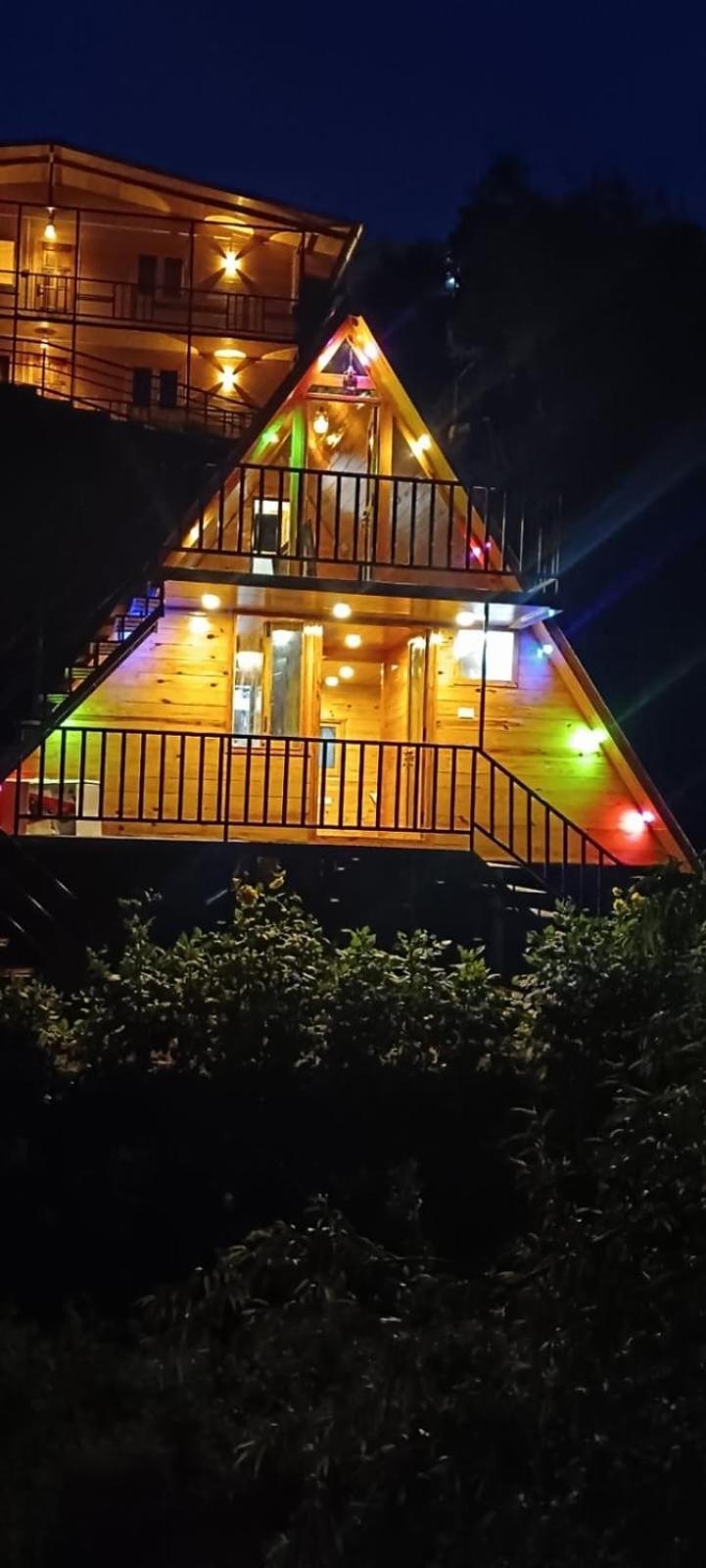 Magica Mount A Frame Wood House Villa Kodaikanal Exteriör bild
