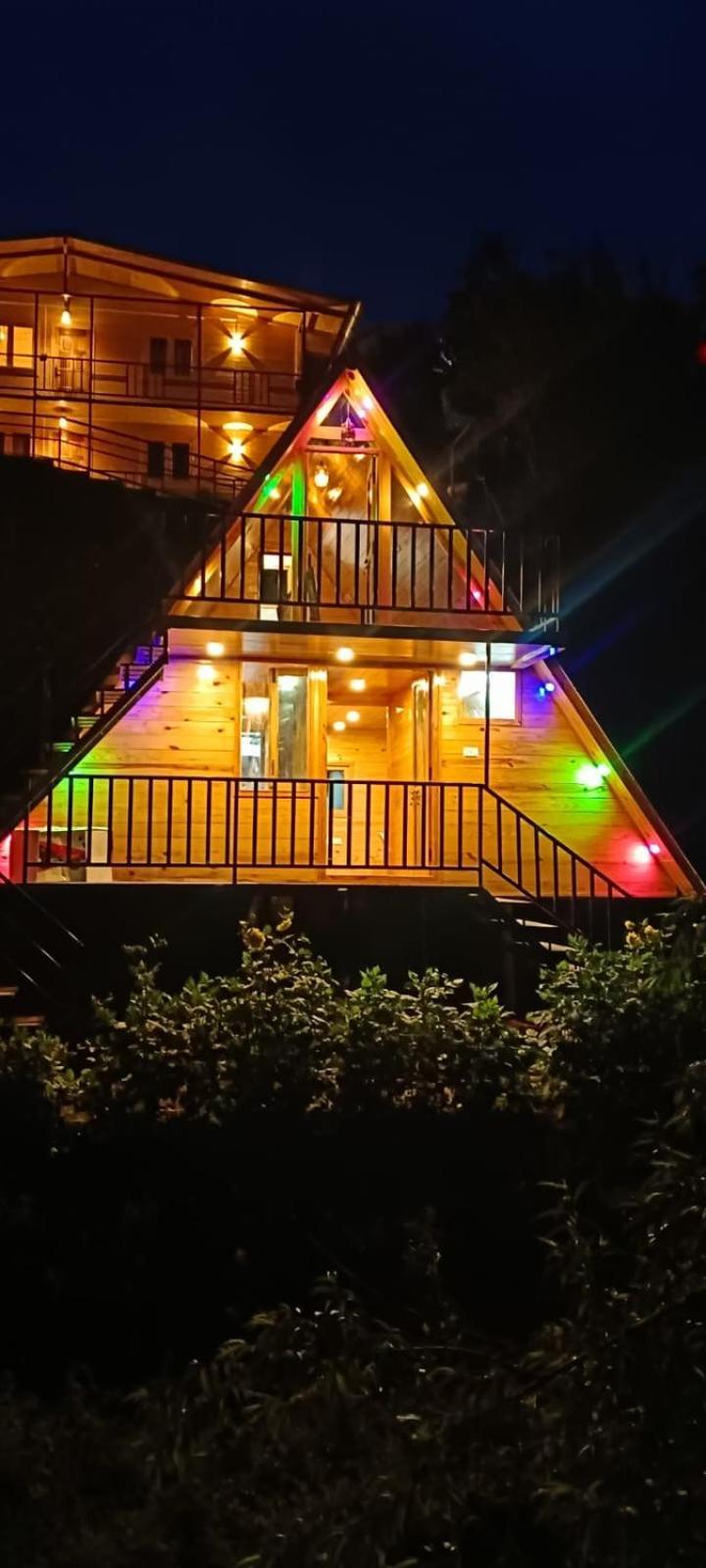 Magica Mount A Frame Wood House Villa Kodaikanal Exteriör bild