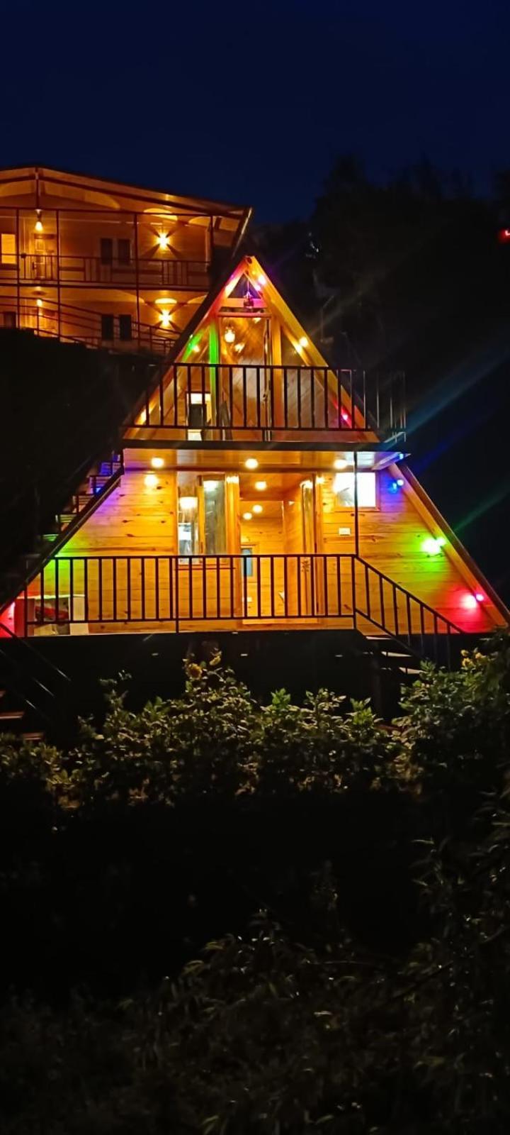 Magica Mount A Frame Wood House Villa Kodaikanal Exteriör bild